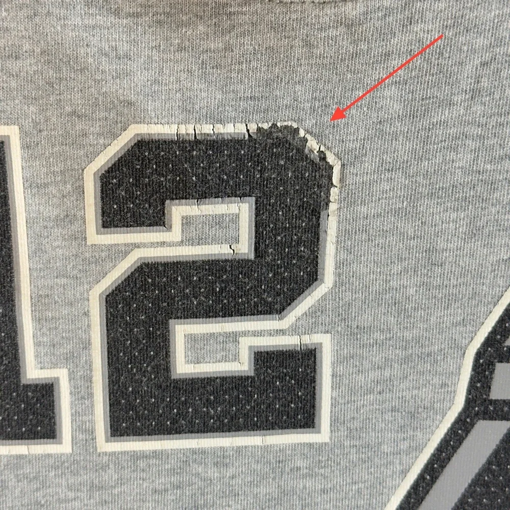 592 | Nike NBA San Antonio Spurs LaMarcus Aldridge #12‎ DriFit Gray Women Med - Picture 6 of 8